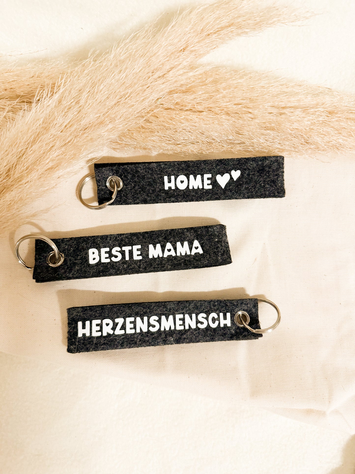 Schlüsselanhänger Filz