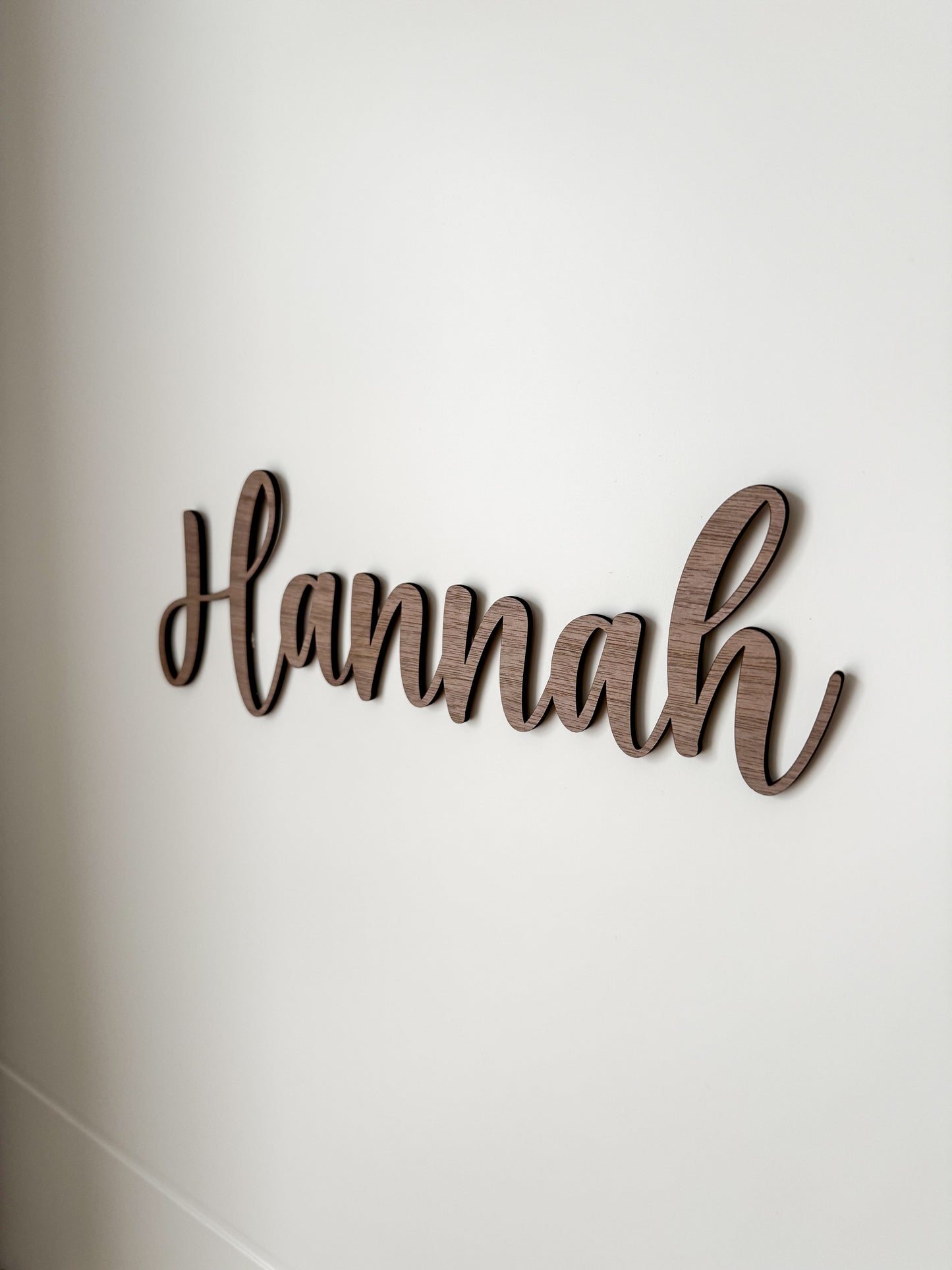 Personalisierter Schriftzug aus Holz | Türschild Kinderzimmer | | Namensschild Kinder