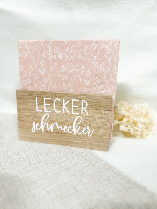 Serviettenhalter „LeckerSchmecker“