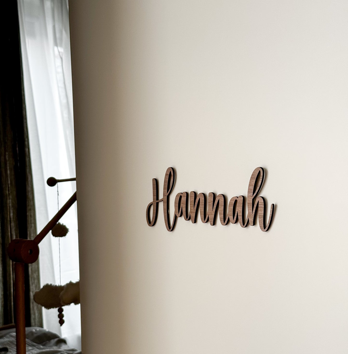 Personalisierter Schriftzug aus Holz | Türschild Kinderzimmer | | Namensschild Kinder