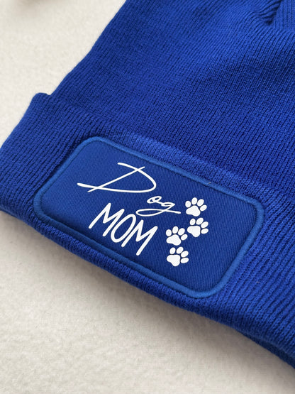 Statement Strickhaube „DogMOM“