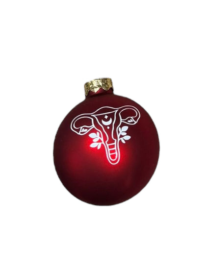 Feministische Weihnachtskugeln
