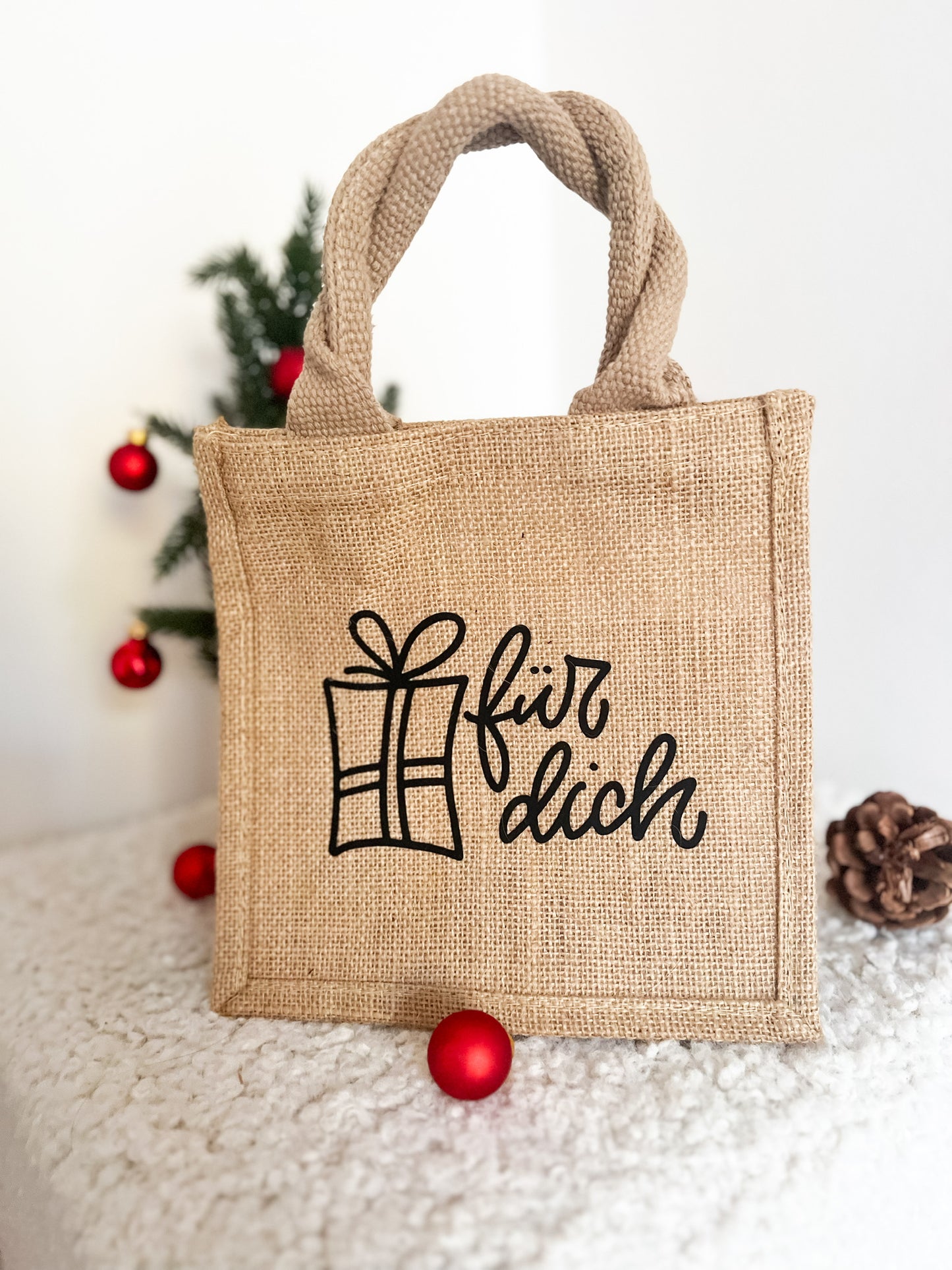 Jutetasche – Kleine Geschenkverpackung  für jeden Anlass